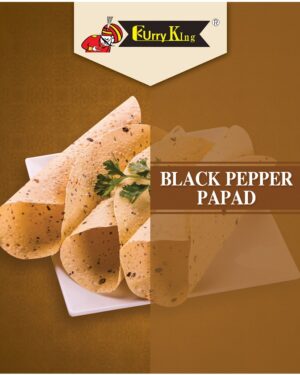 black pepper papad 200g pack (80x 200g pack ) 16kg
