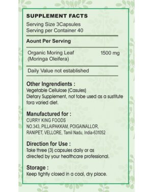 moringa powder 200g
