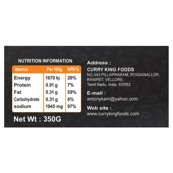 turmeric powder (plastic bottle) 350g