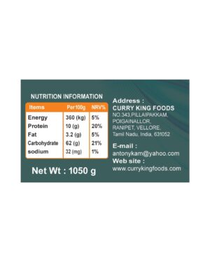 black pepper crushed 1050g