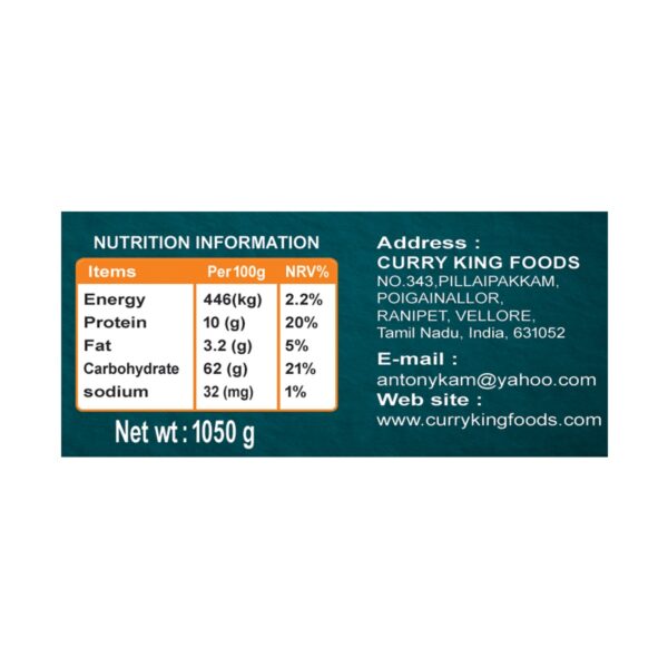 cumin seeds powder 1050g